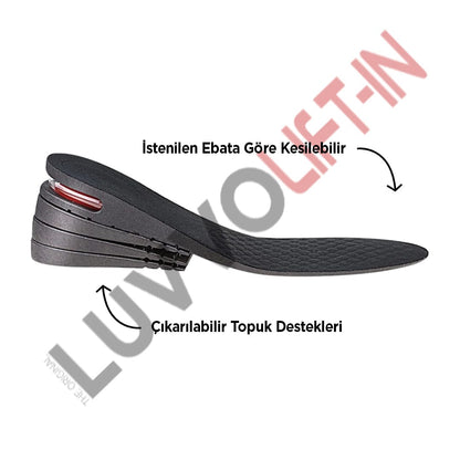 Get Luvvo LuvvoLIFT-IN Sneaker Versiyonu Boy Uzatan Tabanlık