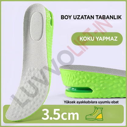 Get Luvvo LuvvoLIFT-IN Spor Ayakkabılar İçin Nefes Alabilen Koku Önleyici Tabanlık