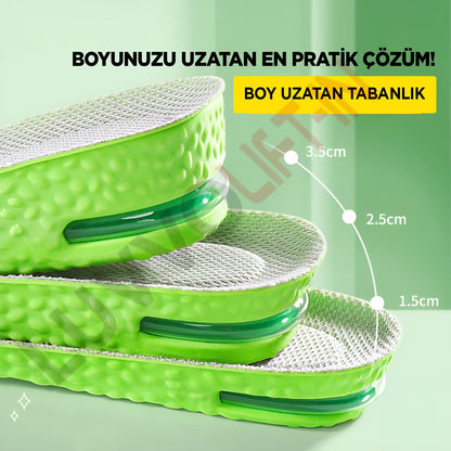 Get Luvvo LuvvoLIFT-IN Spor Ayakkabılar İçin Nefes Alabilen Koku Önleyici Tabanlık