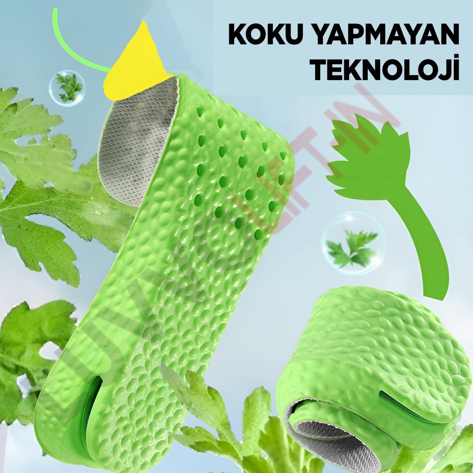 Get Luvvo LuvvoLIFT-IN Spor Ayakkabılar İçin Nefes Alabilen Koku Önleyici Tabanlık